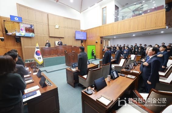 부안군의회 제368회 첫 임시회 개회