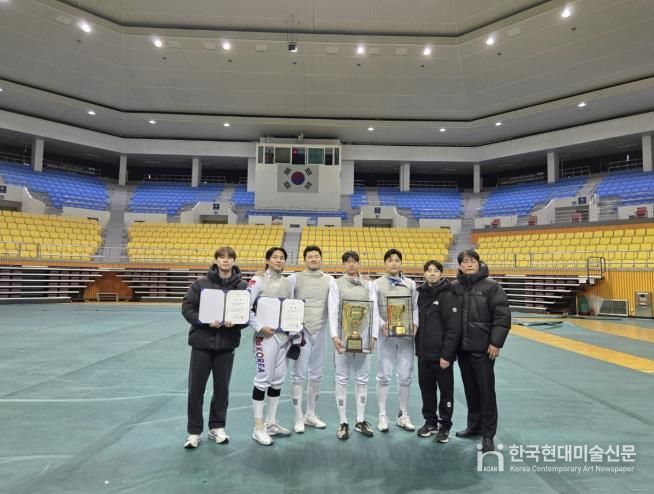 광주시청 펜싱팀, 전국 오픈선수권 단체전 우승·개인전 3위 쾌거