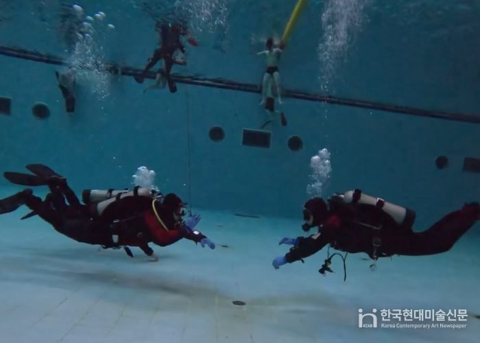 계양소방서, 겨울철 수난사고 대비 인명구조훈련 실시