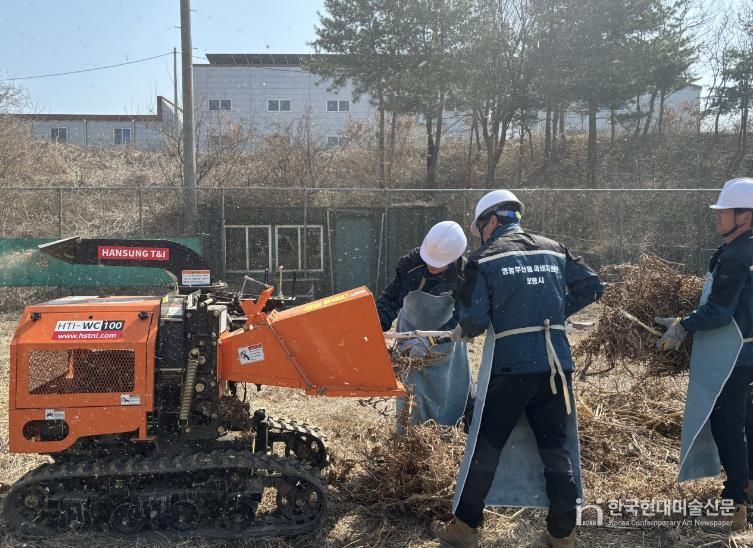 영농파쇄지원단 운영 사진