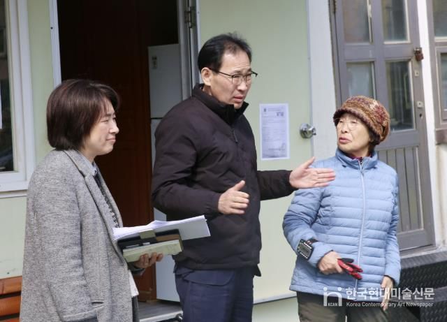 수원시 장안구청장, ‘영화동 게이트볼장 정비사업’ 현장 점검