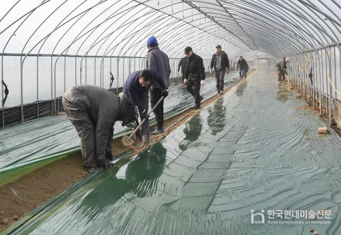음성군, 화학사고 피해농가 찾아 봄철 농촌일손돕기 전개