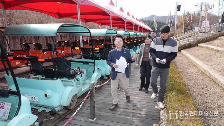 육동한 춘천시장, 봄맞이 문화·관광시설 안전점검