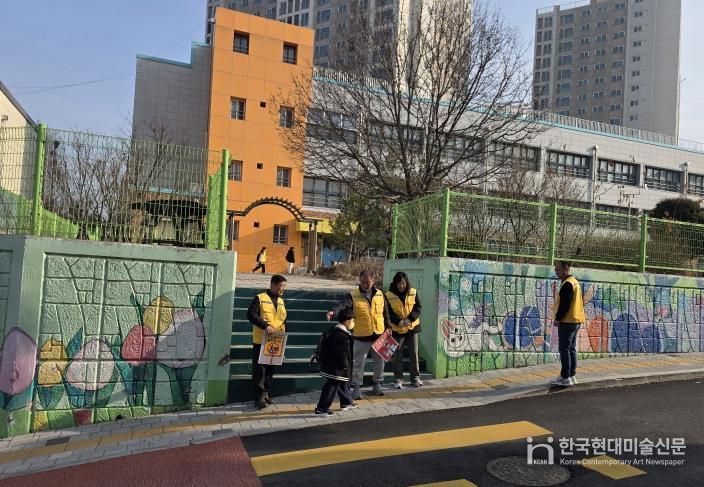 포천시 영북면 청소년지도협의회, 등굣길 어린이 교통안전 캠페인 실시