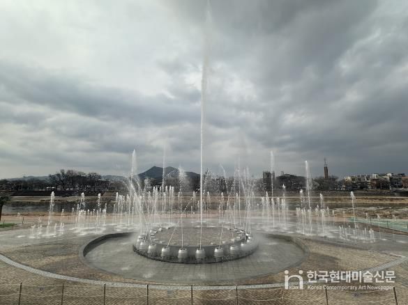 남원시 봄맞이 관광지 분수시설 대청소 실시