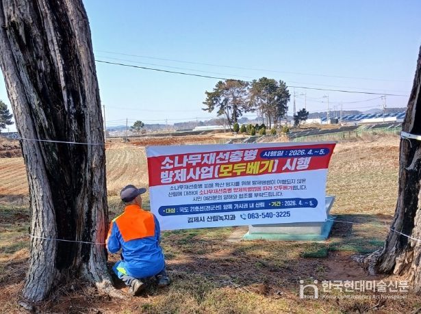 소나무재선충병 수종전환