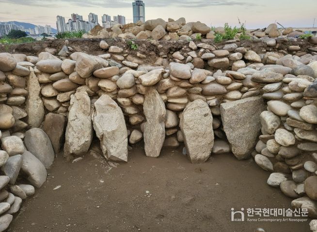 양평 양강섬 적석분구묘