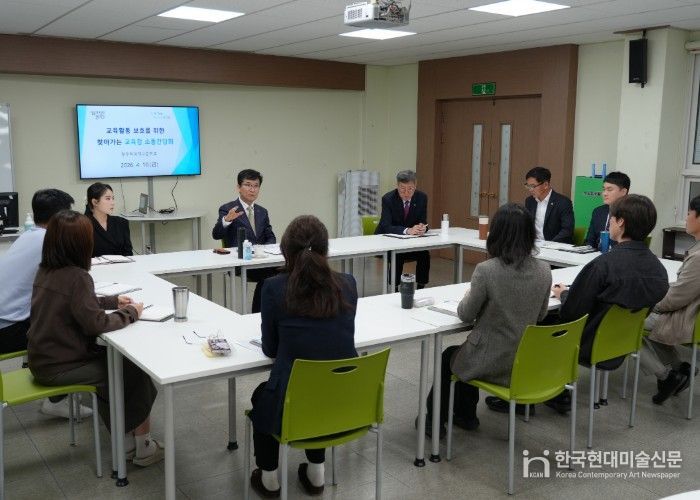 충북교육청, 학교로 찾아가는 '교육감 소통간담회' 운영