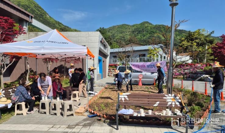 정읍시치매안심센터, 텃밭 정원 활용‘야외 치유 프로그램’운영
