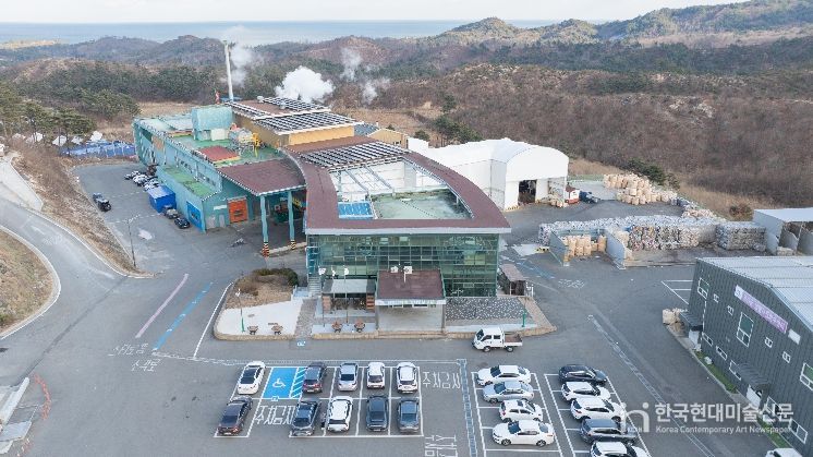 고성군 폐기물종합처리시설(죽왕면 향목리 225) 전경