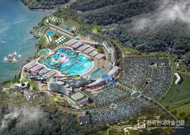 청주시, 1천500억원 관광시설 민간자본 유치 협약 체결. 사진(예상조감도)