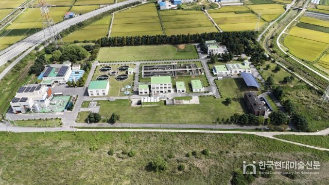 예산 공공하수처리시설 전경